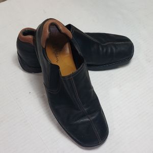 Cole Haan Men's Black Leather Slipon Loafers Size 12M